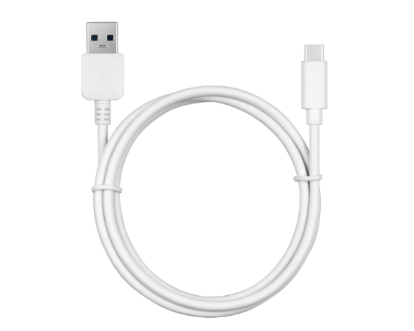 CABLE USB-A A USB-C 1M BLANCO COOLBOX