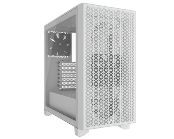 CAJA SEMITORRE ATX 3000D AIRFLOW TG WHITE CORSAIR