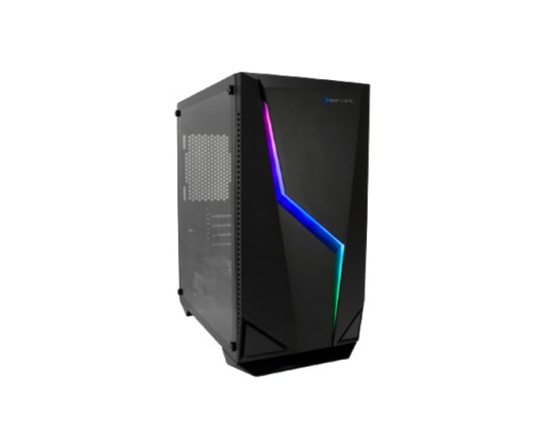 CAJA MICROATX M235 NEGRO RGB DEEPGAMING