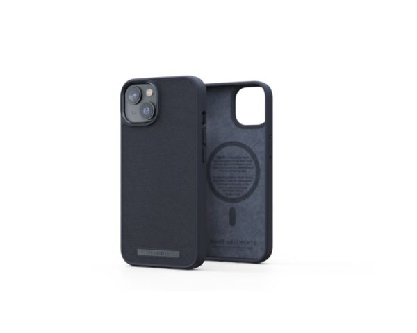 FUNDA MAGSAFE IPHONE 14 PIEL NEGRO NJORD