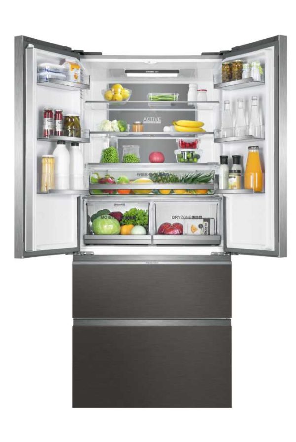 FRENCH DOOR HAIER HB18FGSAAA NF E 190X83 SILVER TITAN. 539L - Image 4