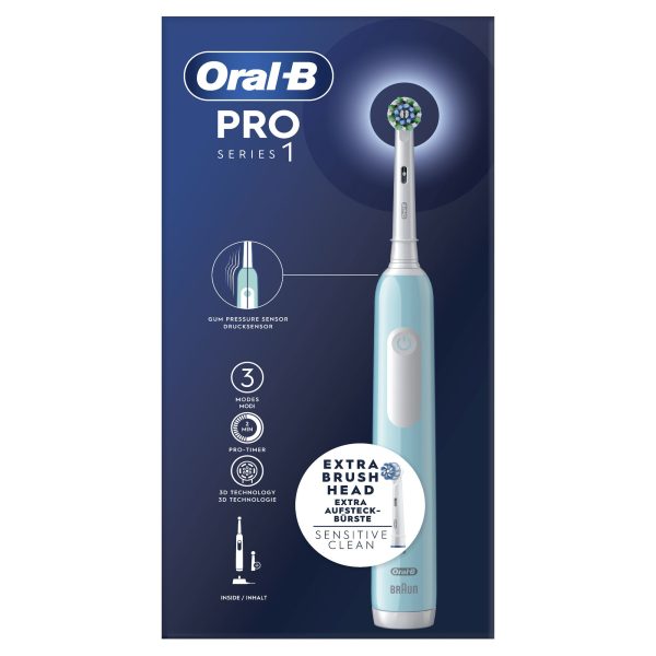 DENTAL ORAL B PRO 1 AZUL (2 RECAMBIOS) - Image 4