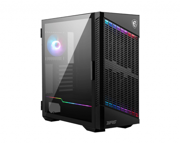 CAJA GAMING MSI MPG VELOX 100P AIRFLOW  ATX 2XUSB3.2 RGB NEGRO