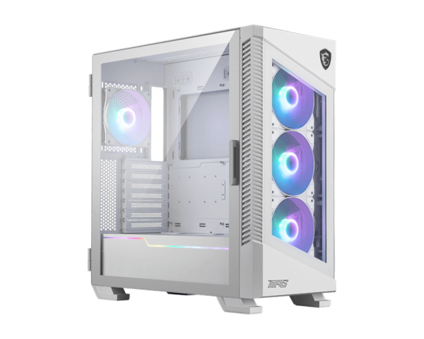 CAJA GAMING MSI MPG VELOX 100R WHITE  ATX 2XUSB3.2 RGB NEGRO