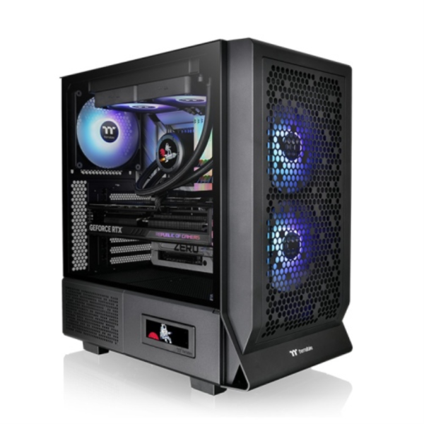 CAJA THERMALTAKE CERES 330 TG ARGB SNOW ATX 2XUSB 3.0 SIN FUENTE BLANCO