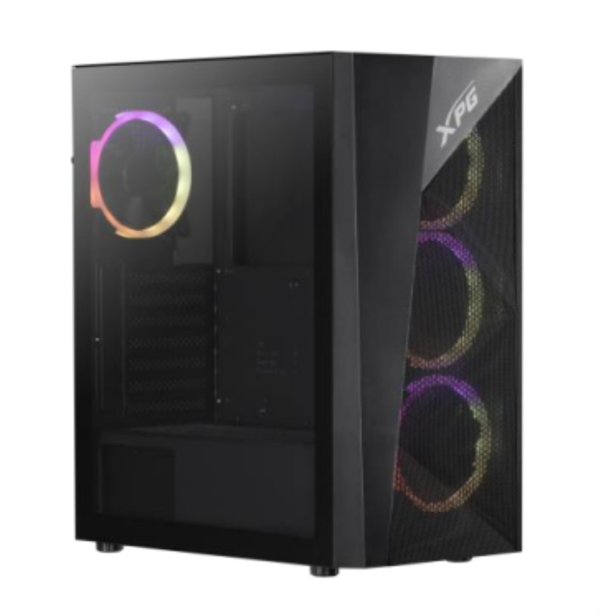 CAJA XPG LANDER5004A-BKCWW ATX 2XUSB 3.0 SIN FUENTE NEGRO