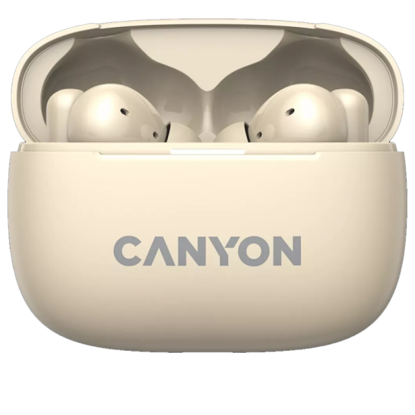 CANYON AURICULARES BLUETOOTH ONGO TWS-10 BEIGE