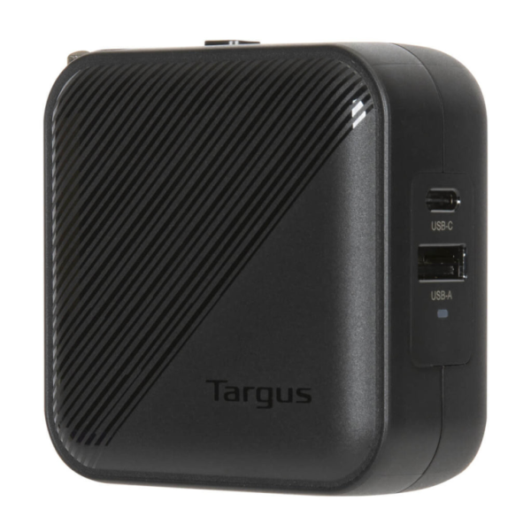 CARGADOR ADAPTADOR TARGUS 65 W GAN CHARGER - MULTI PORT - WITH TRAVEL ADAPTERS