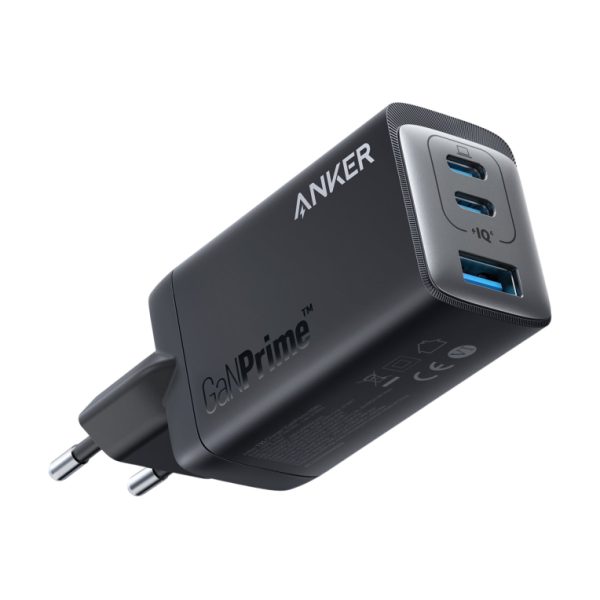 CARGADOR ANKER 735 CHARGER GANPRIME 65W NEGRO