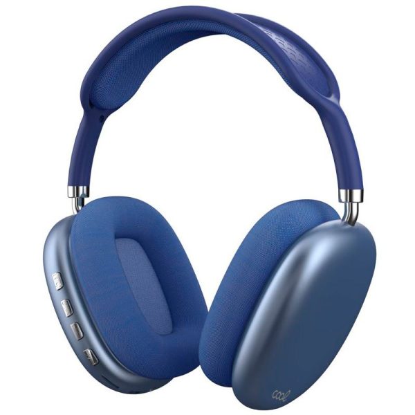 COOL AURICULARES STEREO BLUETOOTH CASCOS  ACTIVE MAX AZUL