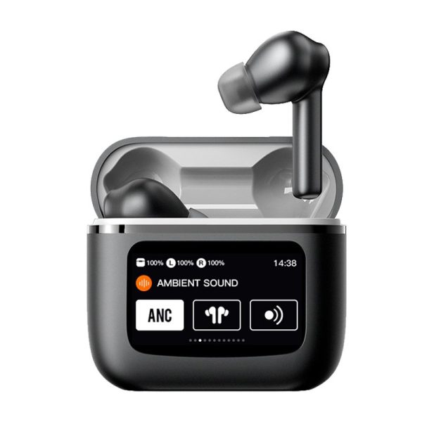 COOL AURICULARES STEREO BLUETOOTH EARBUDS LCD TOUCH NEGRO