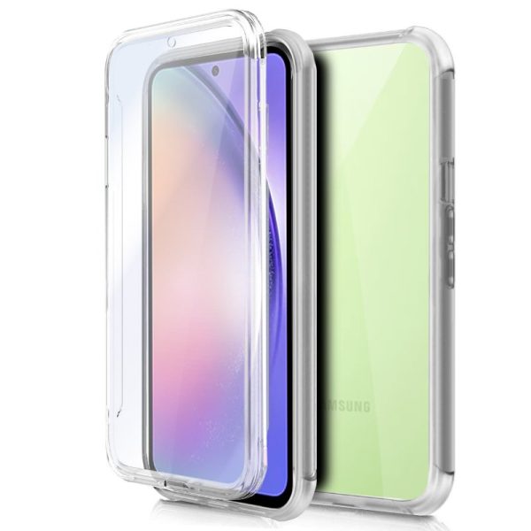 COOL FUNDA SILICONA 3D SAMSUNG A546 GALAXY A54 5G (TRANSPARENTE FRONTAL + TRASERA)