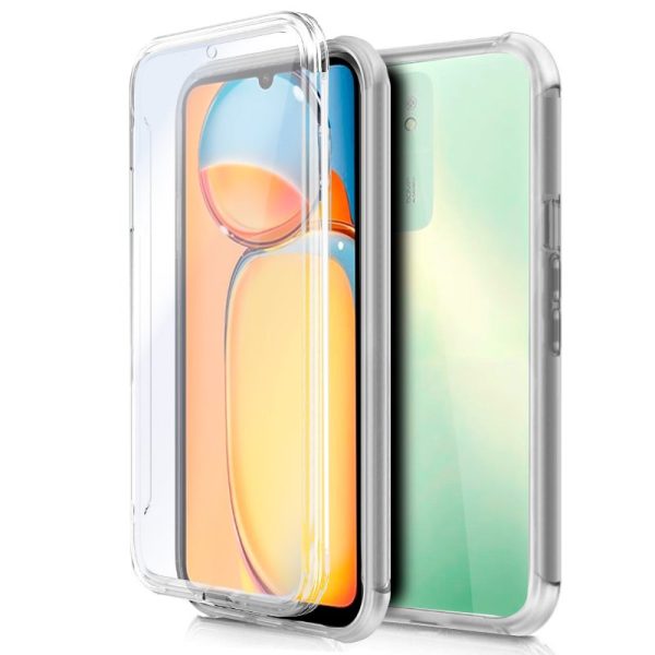 COOL FUNDA SILICONA 3D  XIAOMI REDMI 13C / POCO C65 (TRANSPARENTE FRONTAL + TRASERA)