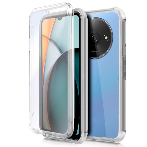 COOL FUNDA SILICONA 3D XIAOMI REDMI A3 (TRASPARENTE FRONTAL+TRASERA)