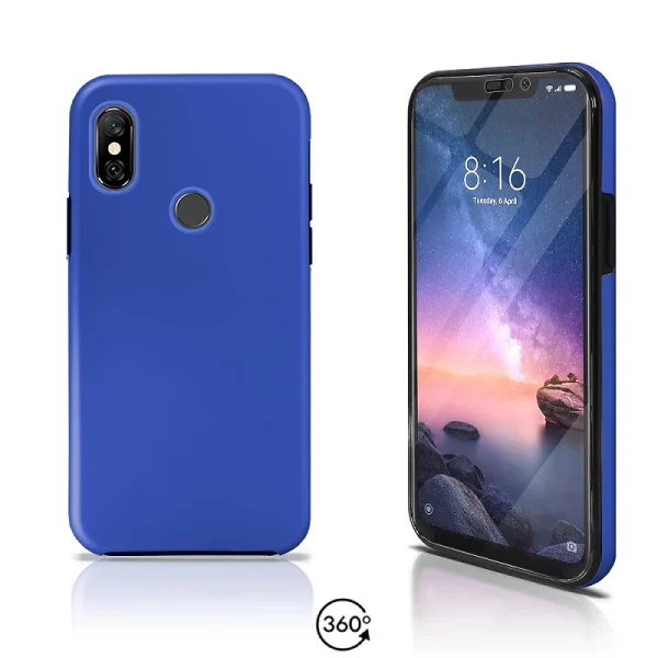 Funda Doble Xiaomi Redmi NOTE 6 Silicona Delantera y Trasera 360 - 4 Colores - Image 3