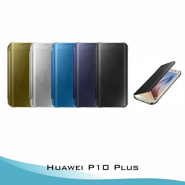 Funda Flip Cover Huawei P10 Plus Clear View - 6 Colores