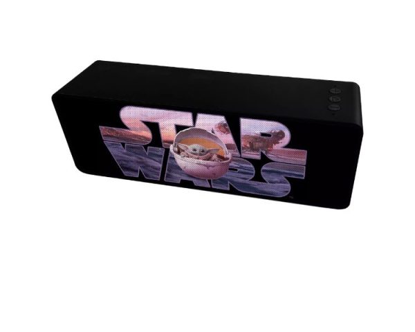 ALTAVOZ BLUETOOTH BABY YODA NEGRO