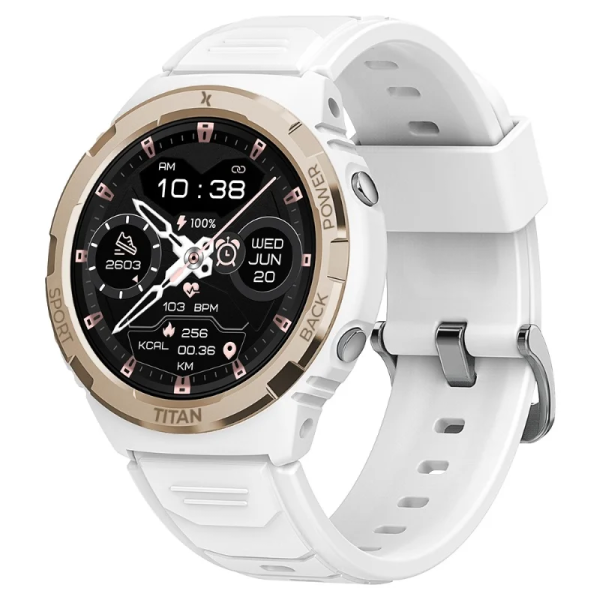 MAXCOM WATCH FW100 TITAN VALKIRIA BLANCO