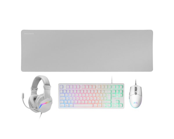 KIT COMBO PACK MCPRGB3 BLANCO MARS GAMING