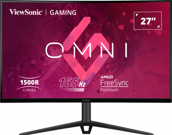 MONITOR VIEWSONIC VX2718-2KPC-MHD 27" QHD 1MS 2XHDMI DP 165HZ CURVO GAMING