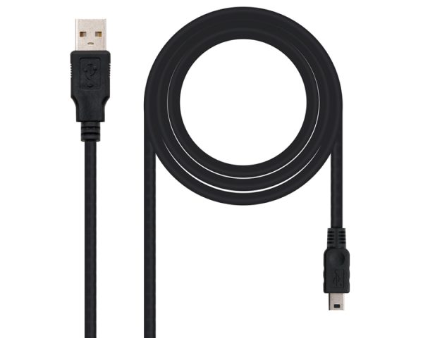 CABLE USB 2.0 TIPO A/M-MINI USB 5PIN/M 1.0 M NANOCABLE