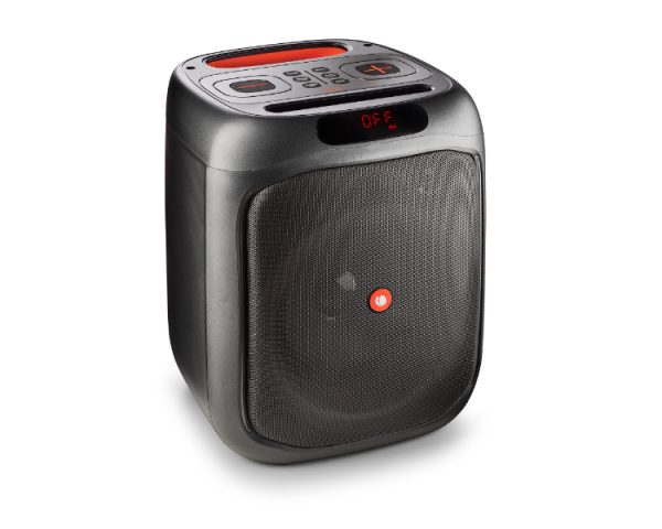 ALTAVOZ BLUETOOTH PORTATIL WILD SWAG RGB NEGRO NGS