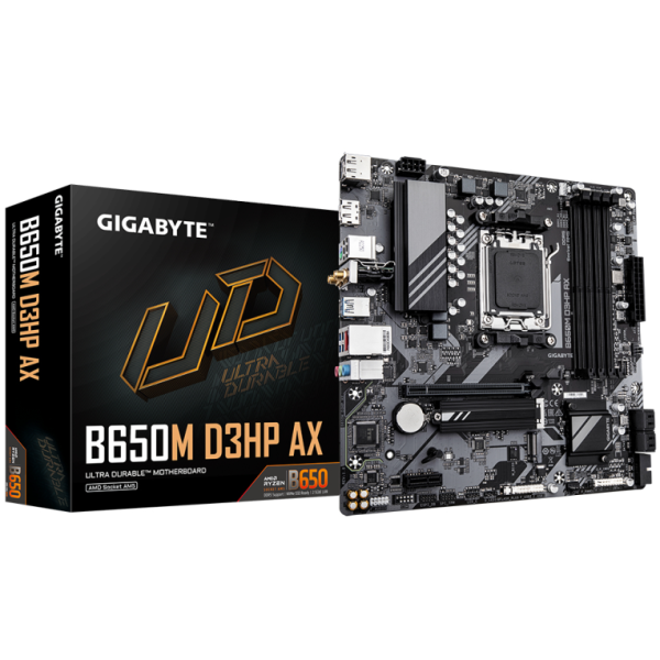 PLACA BASE GIGABYTE B650M D3HP AX AM5 MATX 4XDDR5