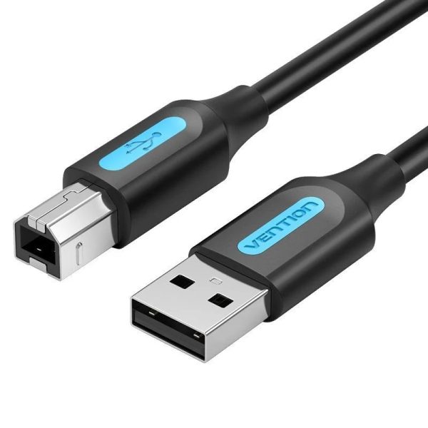 CABLE USB 2.0 IMPRESORA TIPO USB A/M-B/M 1.5 M NEGRO VENTION