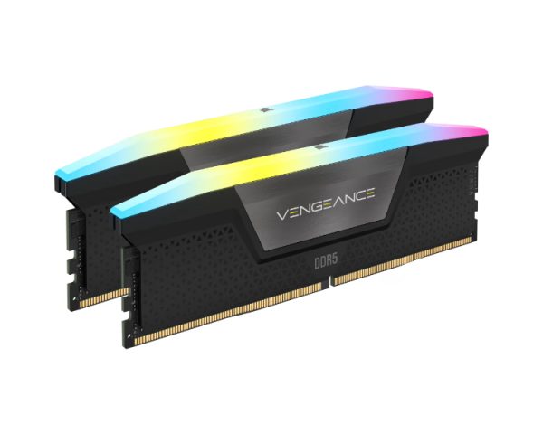 DDR5 32 GB(2X16KIT) 6000 VENGEANCE RGB BLACK CORSAIR