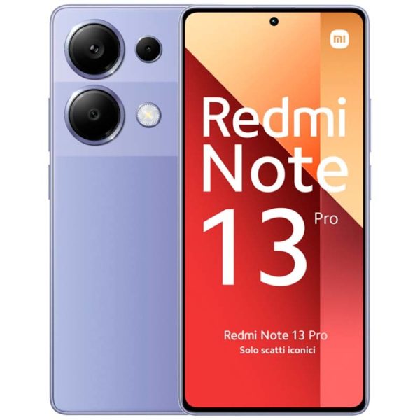 XIAOMI REDMI NOTE 13 PRO 6,67" FHD+ 8GB/256GB 16MP/200MP LTE LAVENDER PURPLE