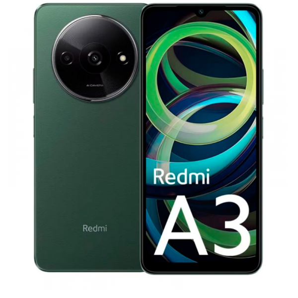 XIAOMI REDMI A3 6,71" 3GB/64GB 5MP/8MP FOREST GREEN