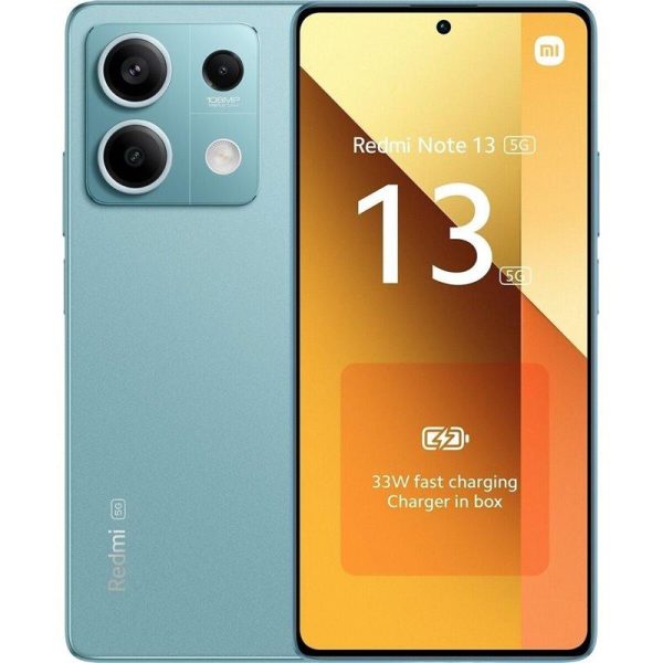 XIAOMI REDMI NOTE 13 6,67" FHD+ 8GB/256GB 16MP/108MP (5G) OCEAN TEAL