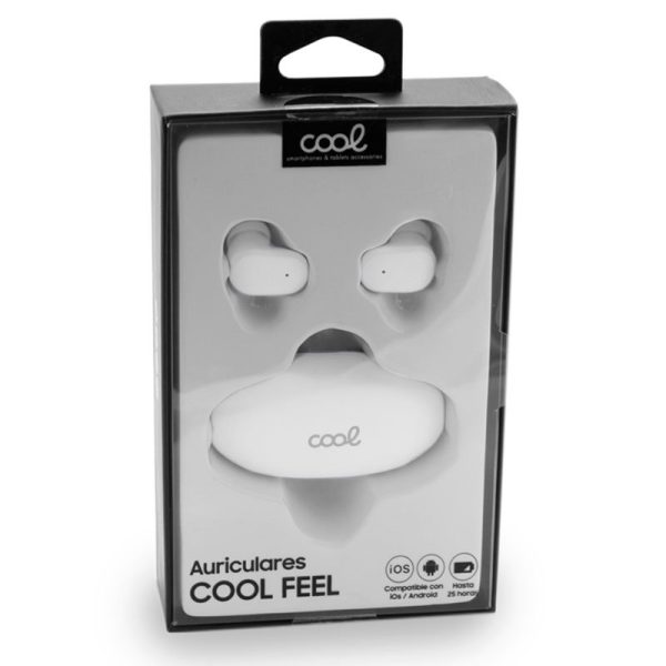 Auriculares Stereo Bluetooth Dual Pod Earbuds COOL Feel Blanco - Image 10