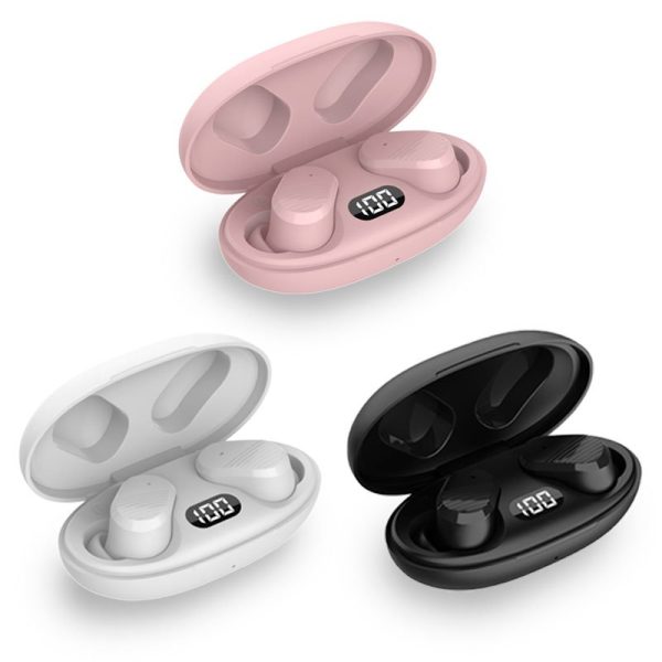 Auriculares Stereo Bluetooth Dual Pod Earbuds COOL Feel Rosa - Image 11