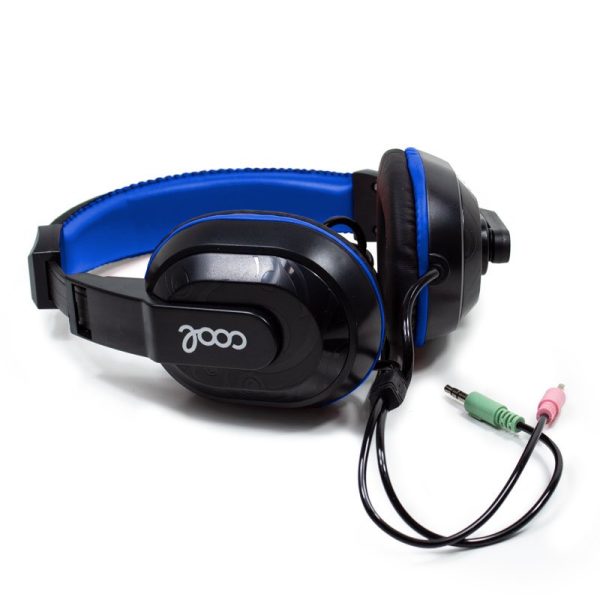 Auriculares Stereo Oficina COOL Dublin con micro (Negro-Azul) - Image 8