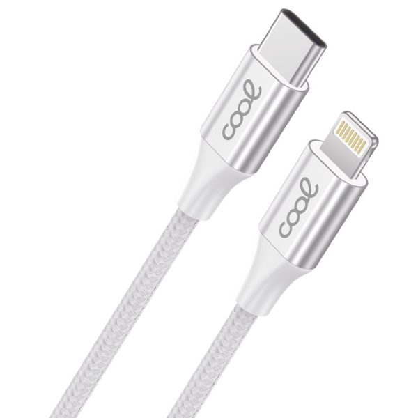 Cable USB COOL Nylon Universal Tipo C a Lightning (1.2 metros) - Image 2