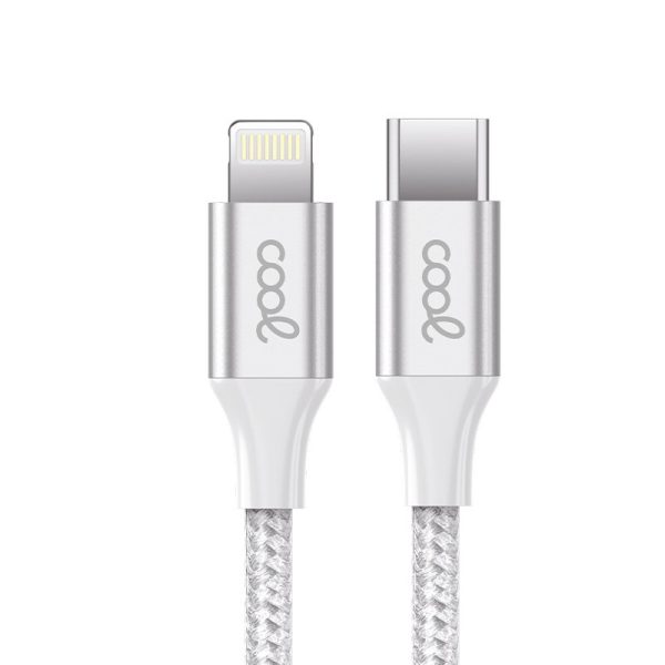 Cable USB COOL Nylon Universal Tipo C a Lightning (1.2 metros) - Image 4