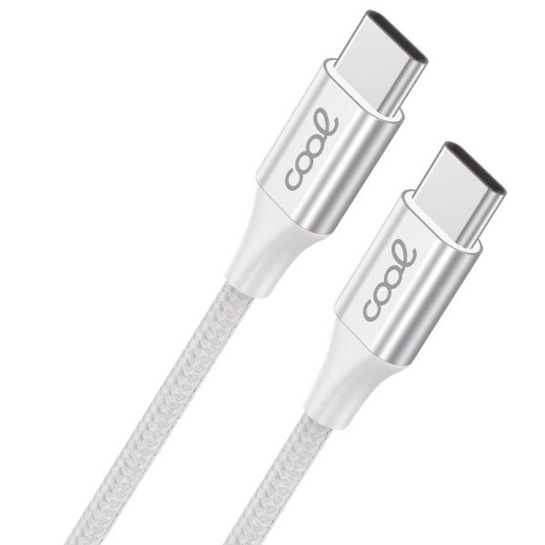 Cable USB COOL Nylon Universal Tipo C a Tipo C (1.2 metros) - Image 2