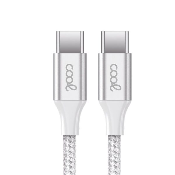 Cable USB COOL Nylon Universal Tipo C a Tipo C (1.2 metros) - Image 4