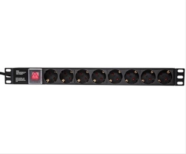 ACC. ARMARIO REGLETA 19" 8 TOMAS INTERRUPTOR