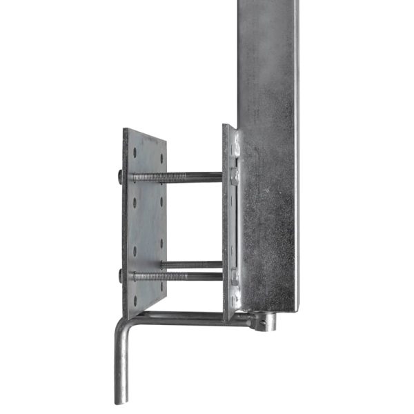 Suporte arco rolo duplo p/ reboque de barco conjunto 2 59-84 cm - Image 2