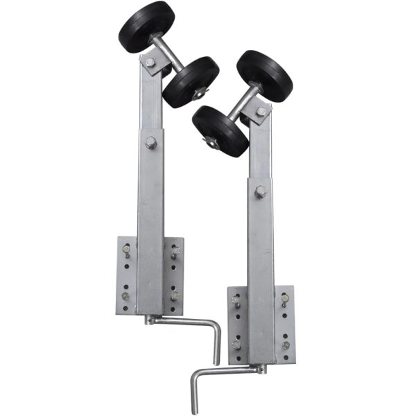 Suporte arco rolo duplo p/ reboque de barco conjunto 2 59-84 cm - Image 4
