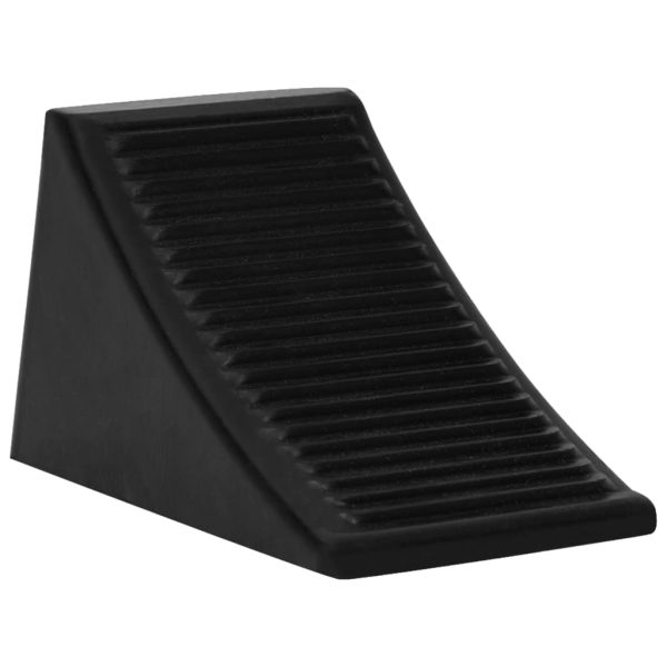 Calços para rodas 4 pcs 16x9x9 cm borracha - Image 2