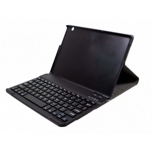 Funda COOL para Samsung Galaxy Tab A7 T500 / T503 / T505 Polipiel Liso Negro Teclado Bluetooth 10.4 Pulg - Image 4