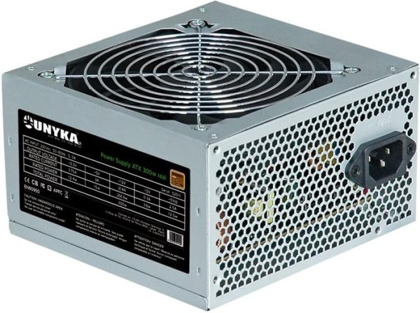 FUENTE ATX UNYKACH 300W 85% EFICIENTE