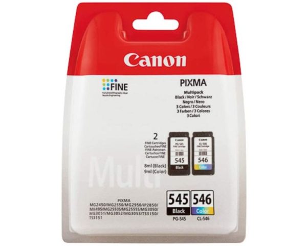 CARTUCHO CANON PG545 + CL546