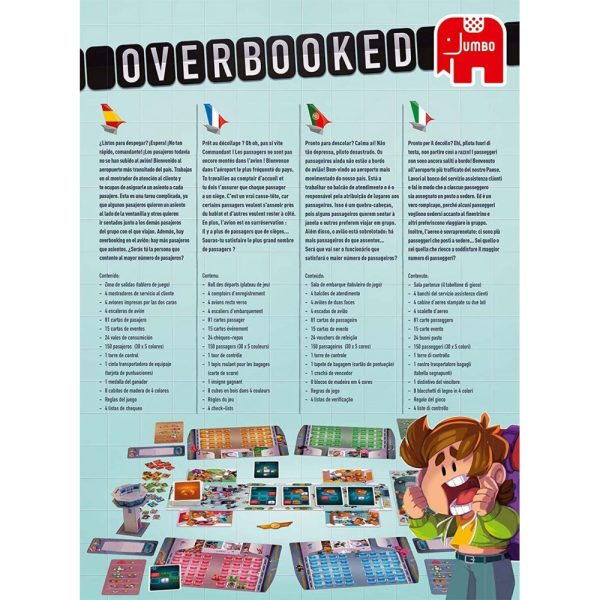 Juego mesa Overbooked Diset - Image 3