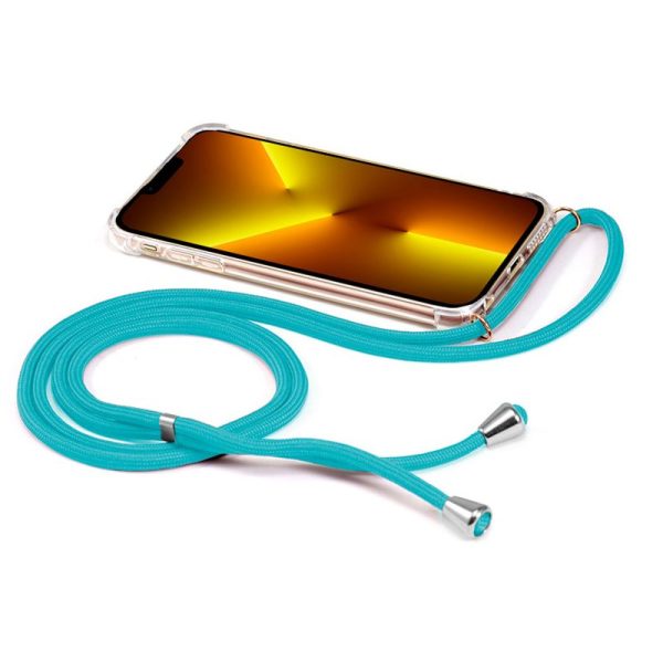 Carcasa COOL para iPhone 13 Pro Max Cordón Celeste - Image 2