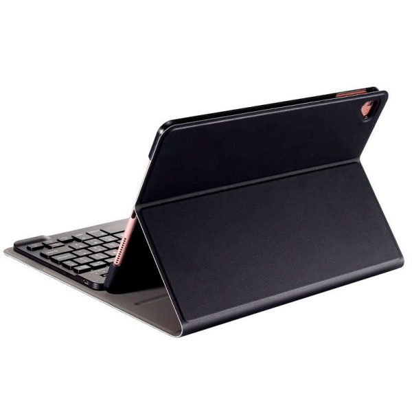 Funda COOL para iPad (2019 / 2020 / 2021) de 10,2 pulg Polipiel Teclado Bluetooth (Negro) - Image 2