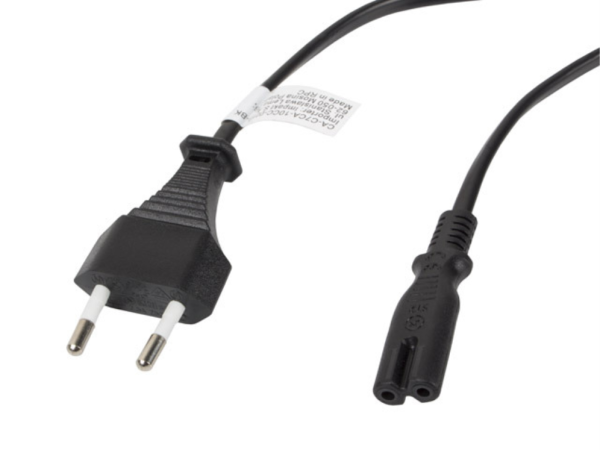 CABLE LANBERG DE ALIMENTACION OCHO CEE 7/16 A IEC320 C7  NEGRO 3M
